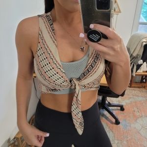 Tie Boho Crop Top